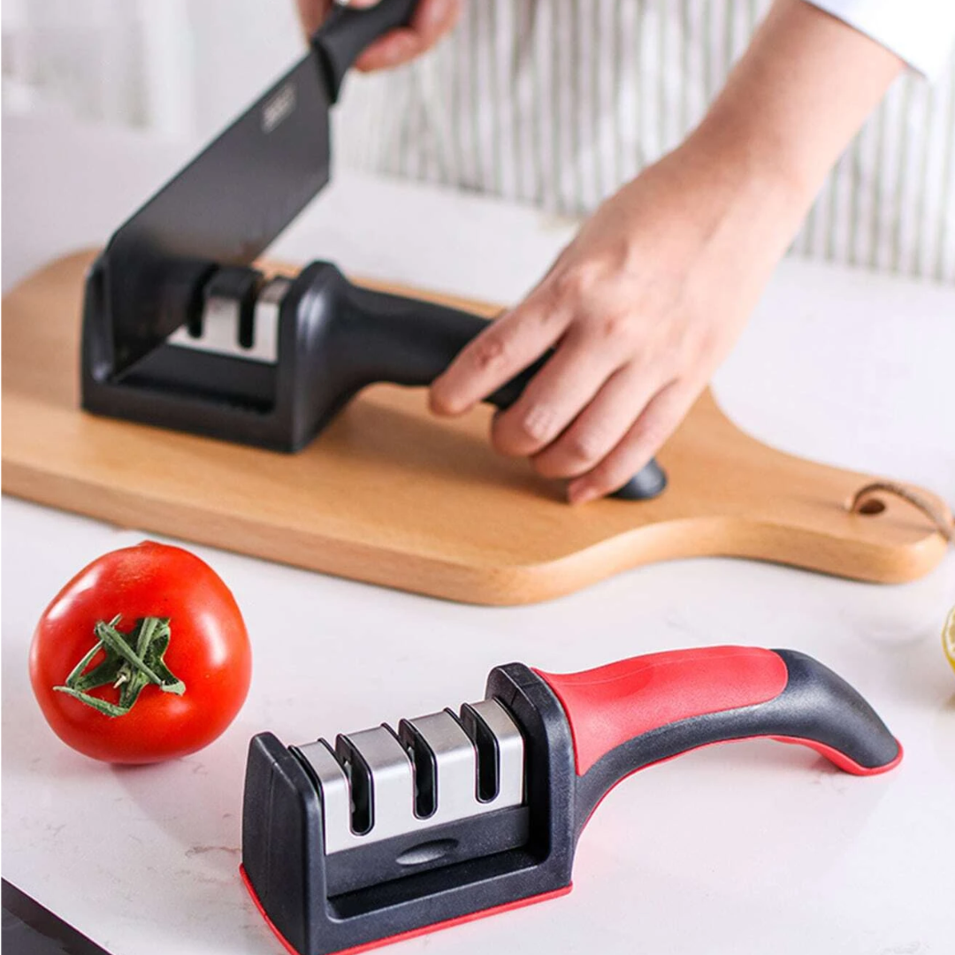 Afilador de cuchillos manual para cocina
