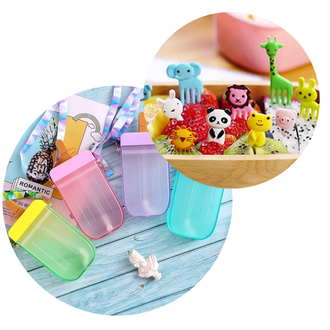 Kit de Lonche Kawaii Paleta