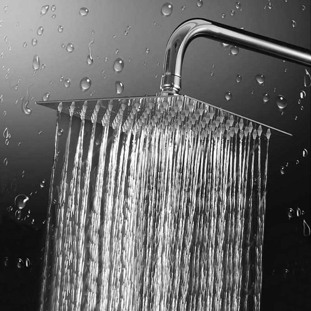 Regadera Cuadrada de Acero Inoxidable