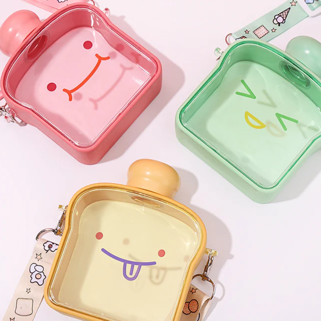 Botella de Agua De Sandwich Kawaii