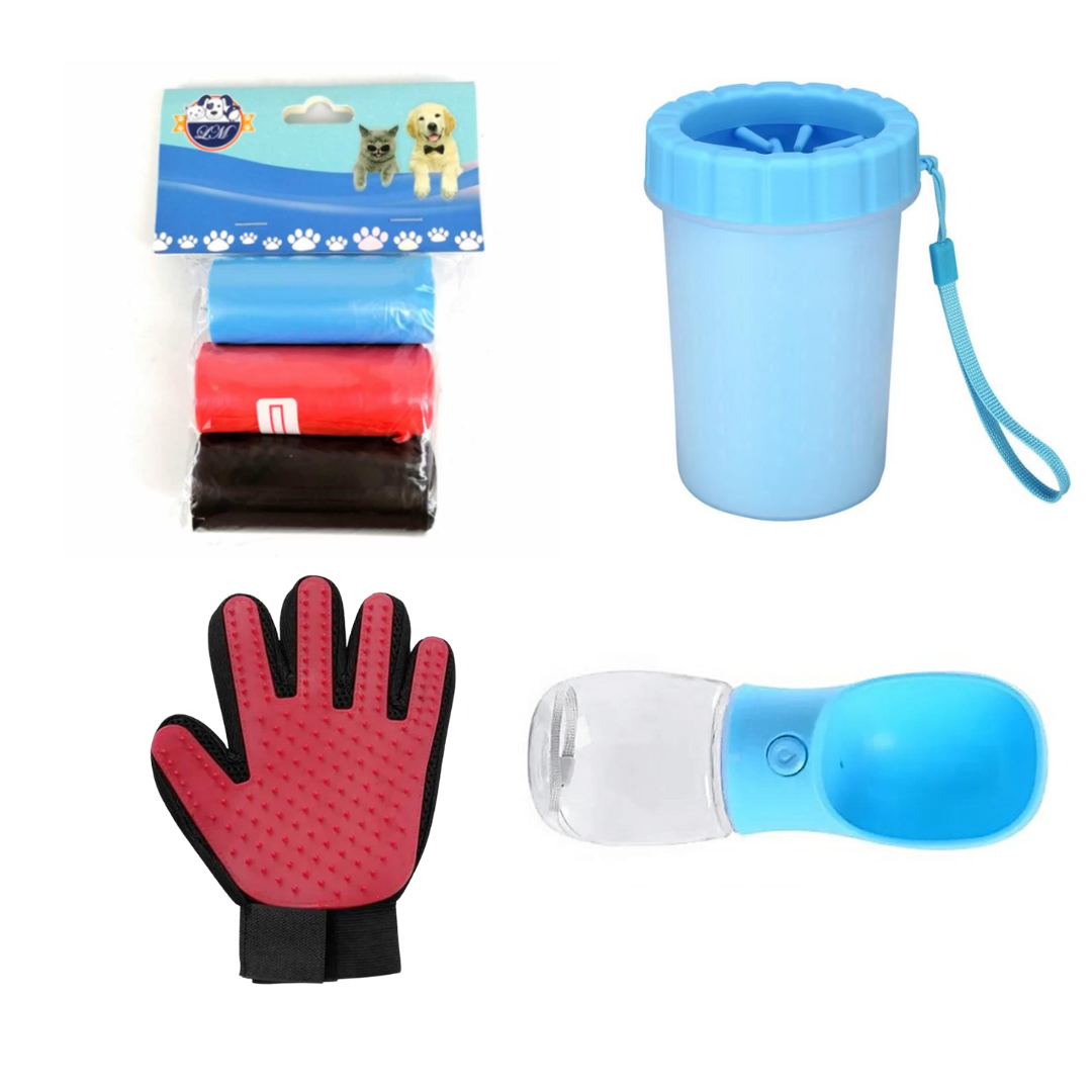 Kit Para Paseo De Mascotas 4 Pz